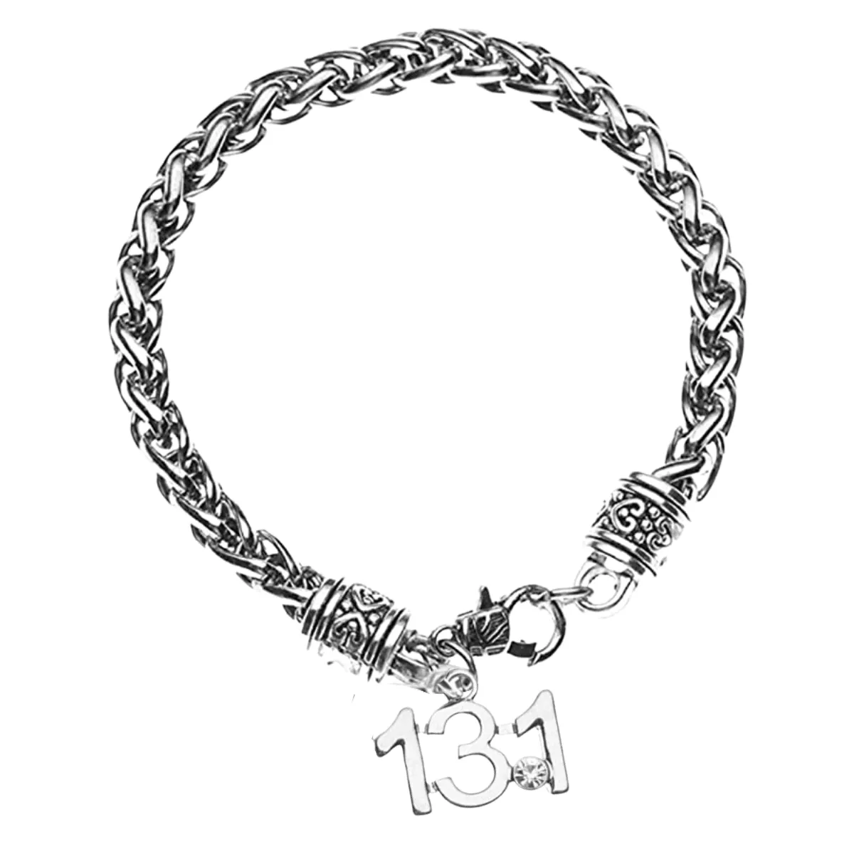 13.1 Half Marathon Runner Charm Bracelet