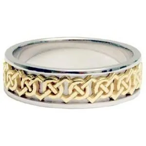 14Kt Gold Geometric Israeli Designer Ring.