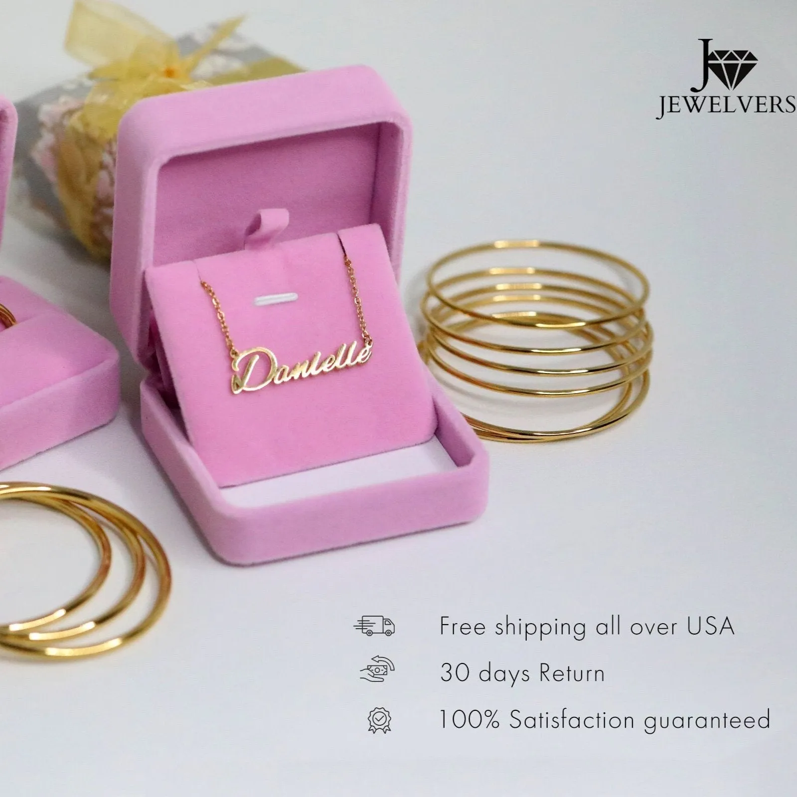 18K Gold-Filled Hoop Earrings