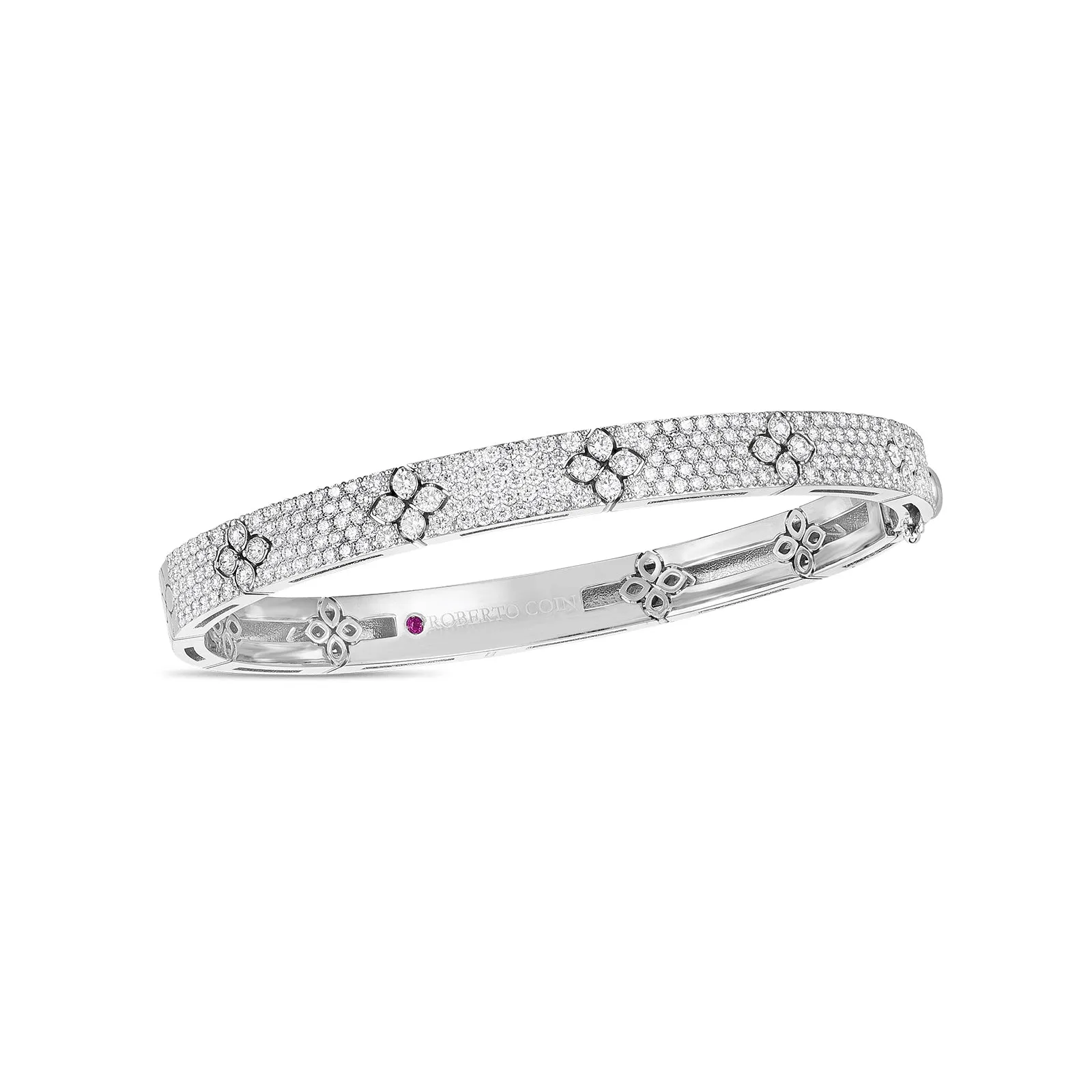 18k Love In Verona Pave All Diamond Bangle