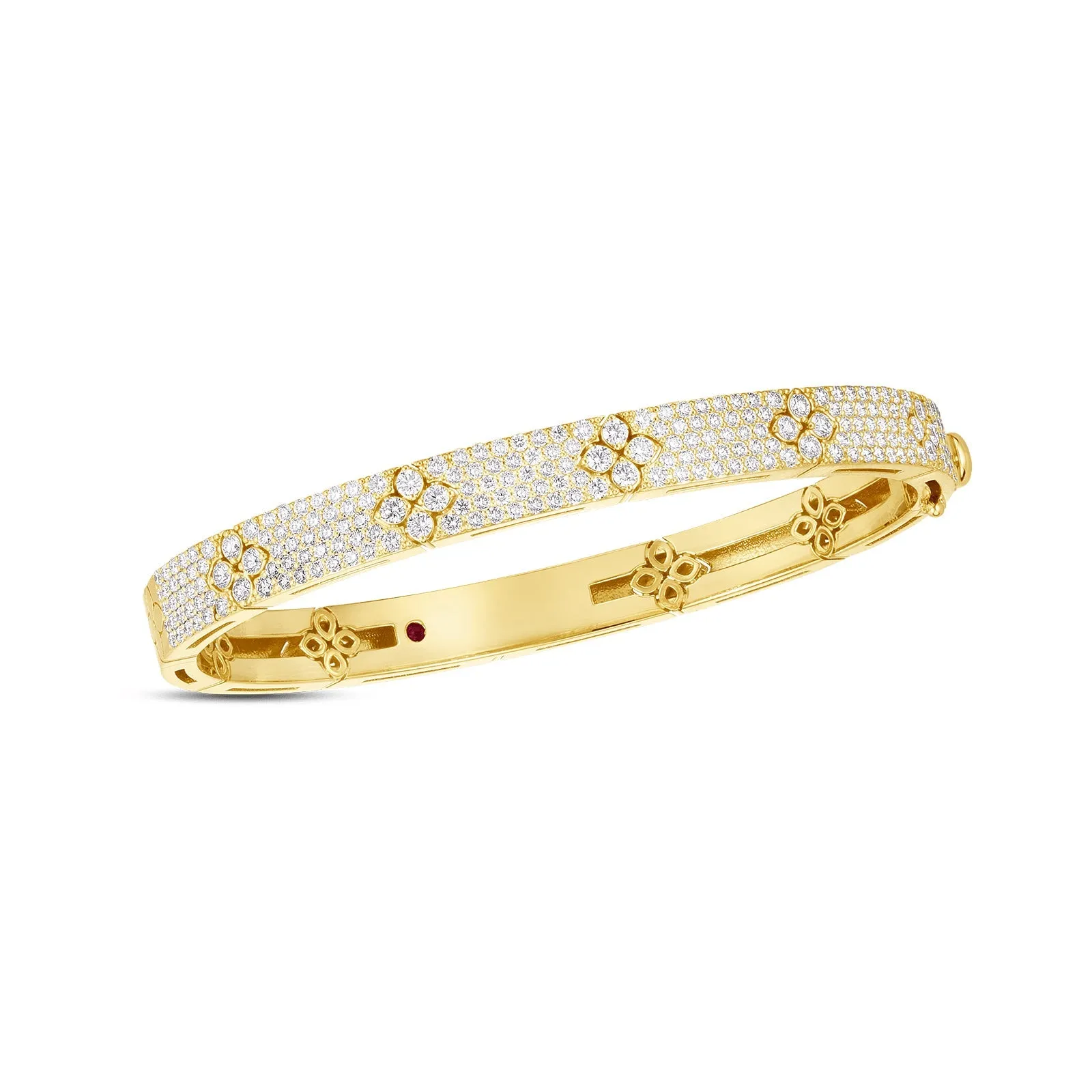 18k Love In Verona Pave All Diamond Bangle