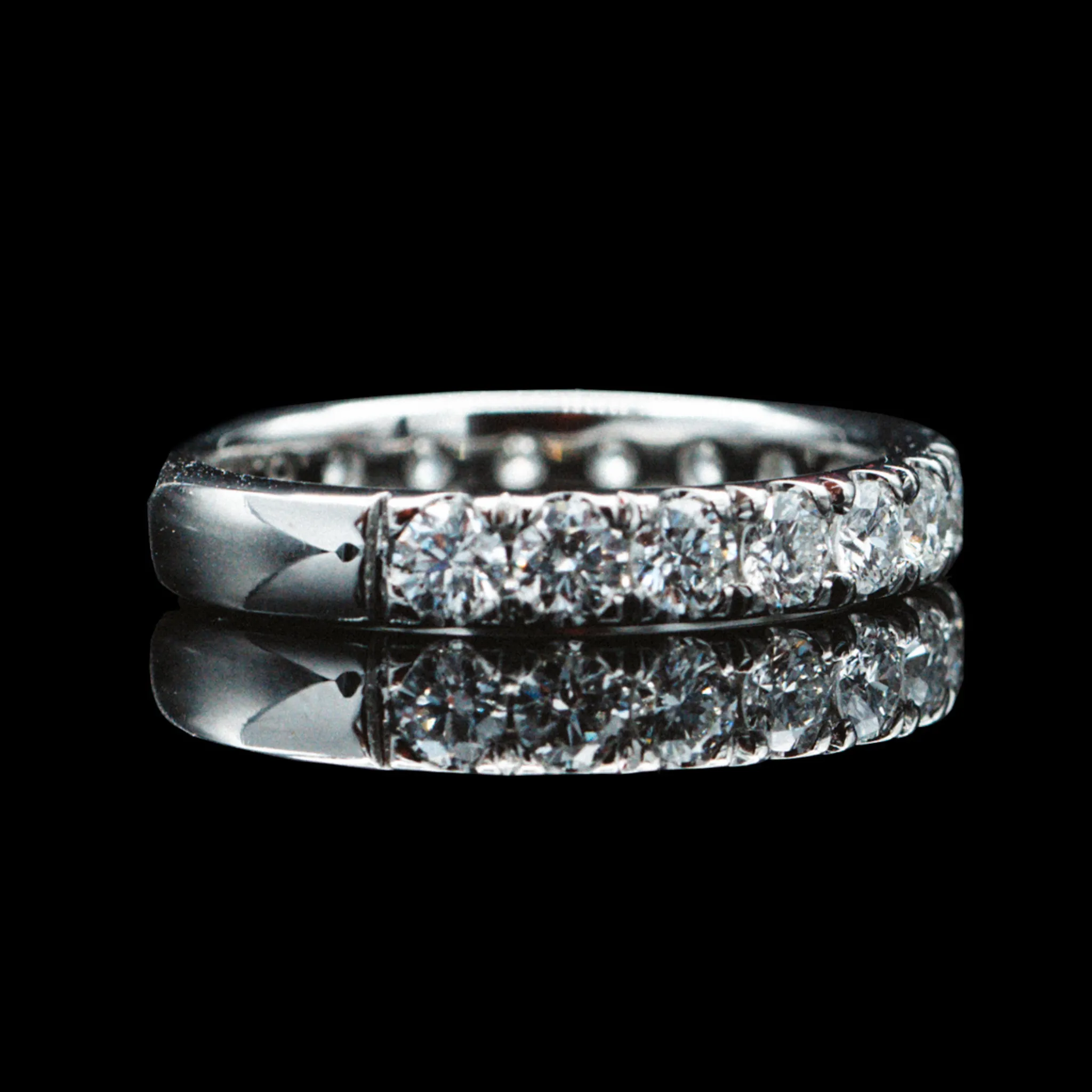 1ct Diamond Platinum Wedding Ring