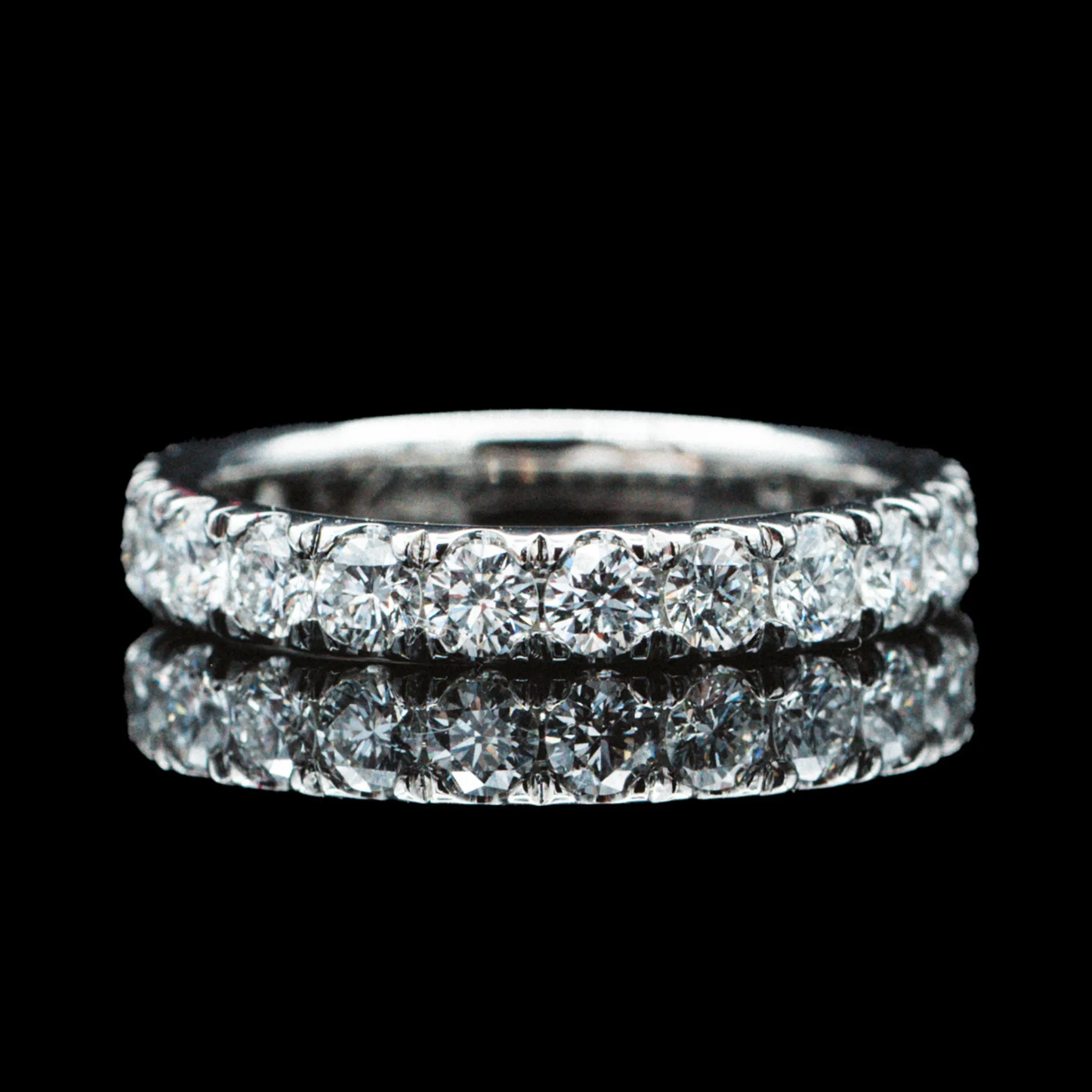 1ct Diamond Platinum Wedding Ring