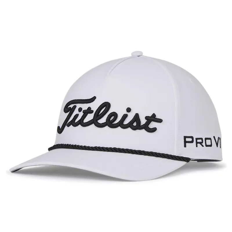 2023 Titleist tour Performance Rope Cap - White/Black