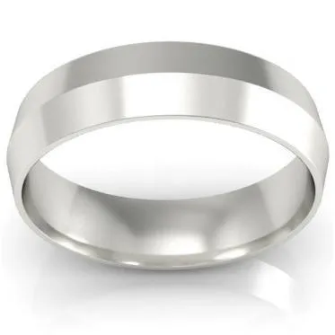 5mm Knife Edge Wedding Ring in 14kt Gold