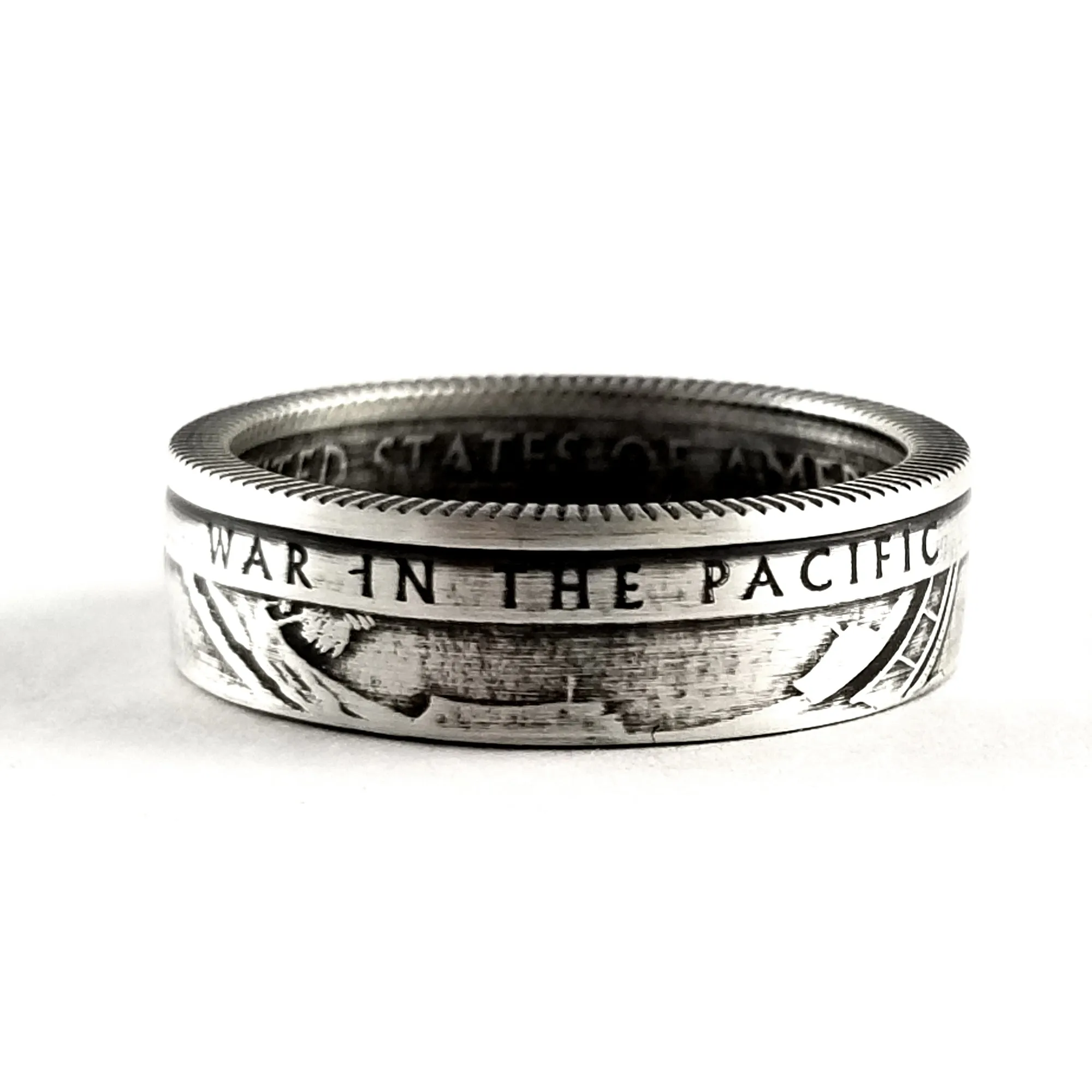 99.9% Fine Silver War in the Pacific National Park Quarter Ring