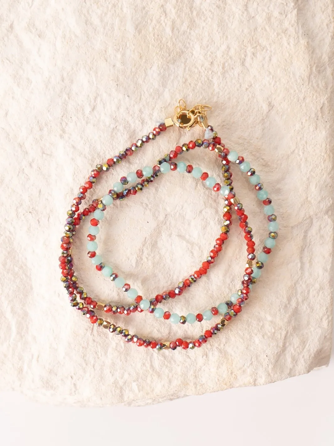 Amazonite Wrap Bracelet & Necklace