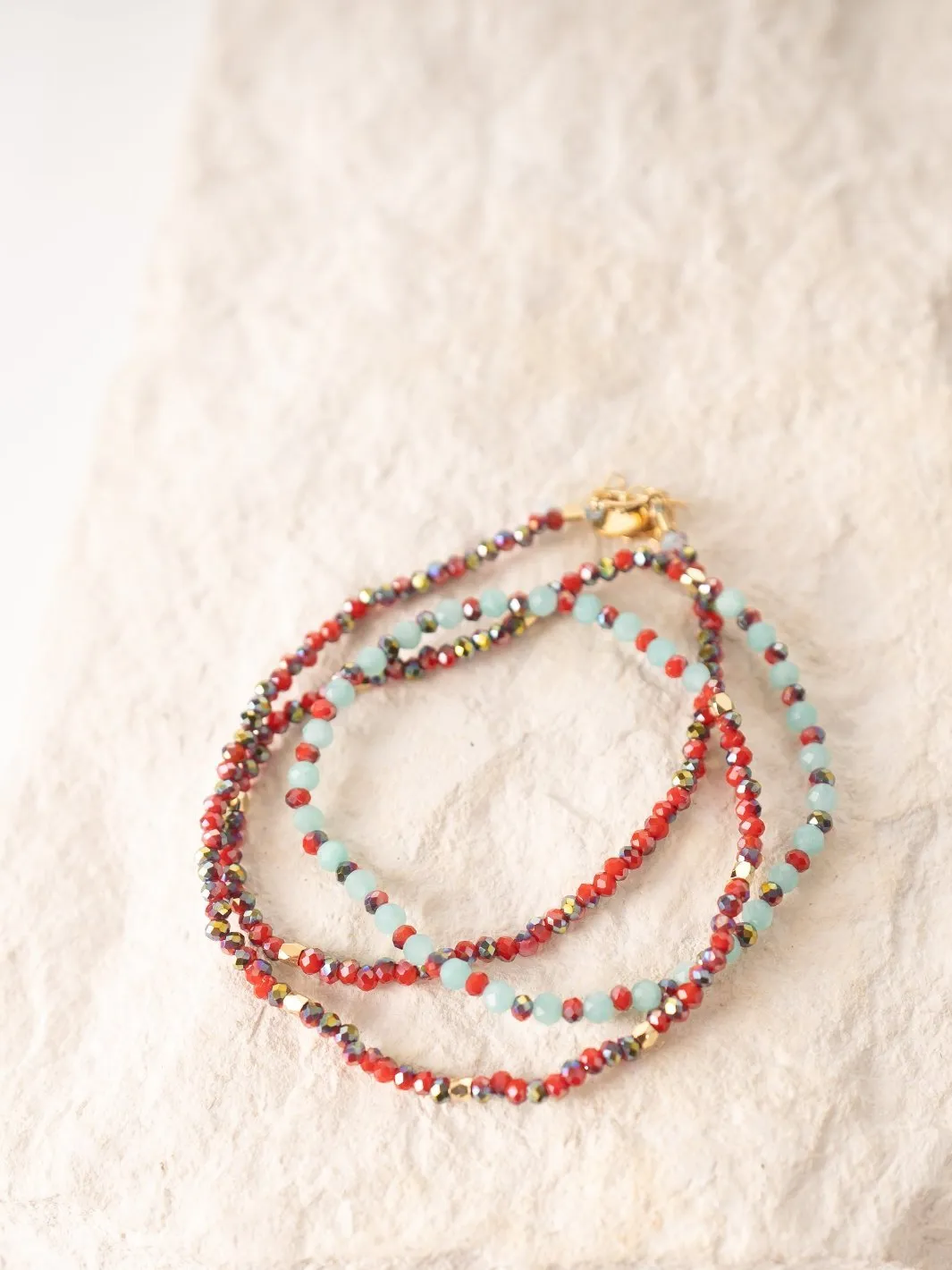 Amazonite Wrap Bracelet & Necklace