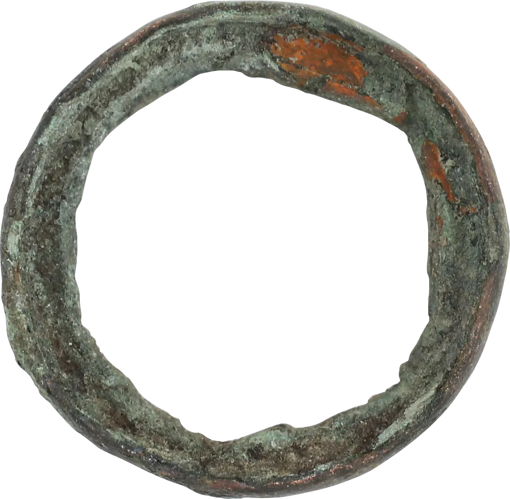 ANCIENT VIKING WEDDING RING C.850-1050 AD, SIZE 9