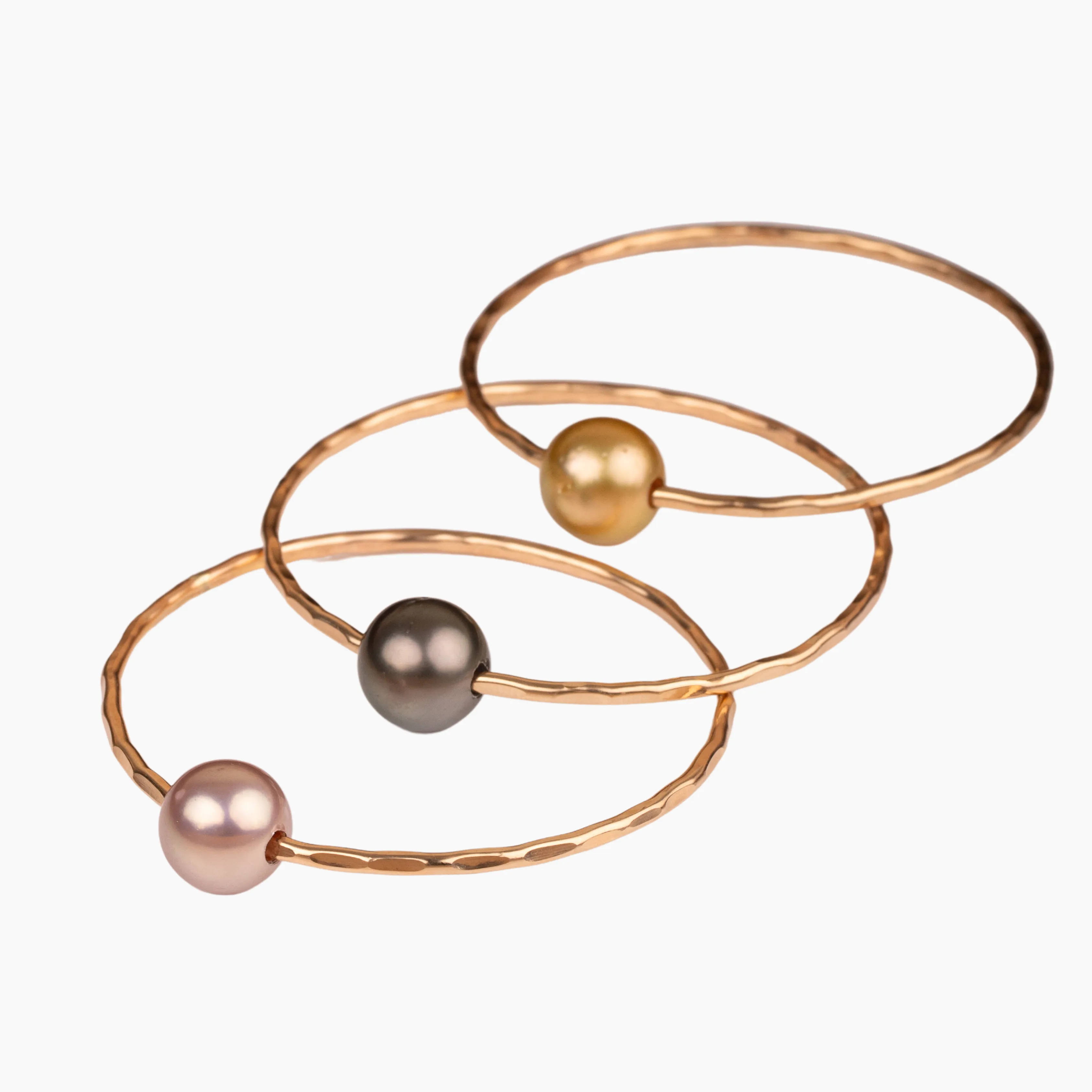 Anuenue Bangle Pearl Set