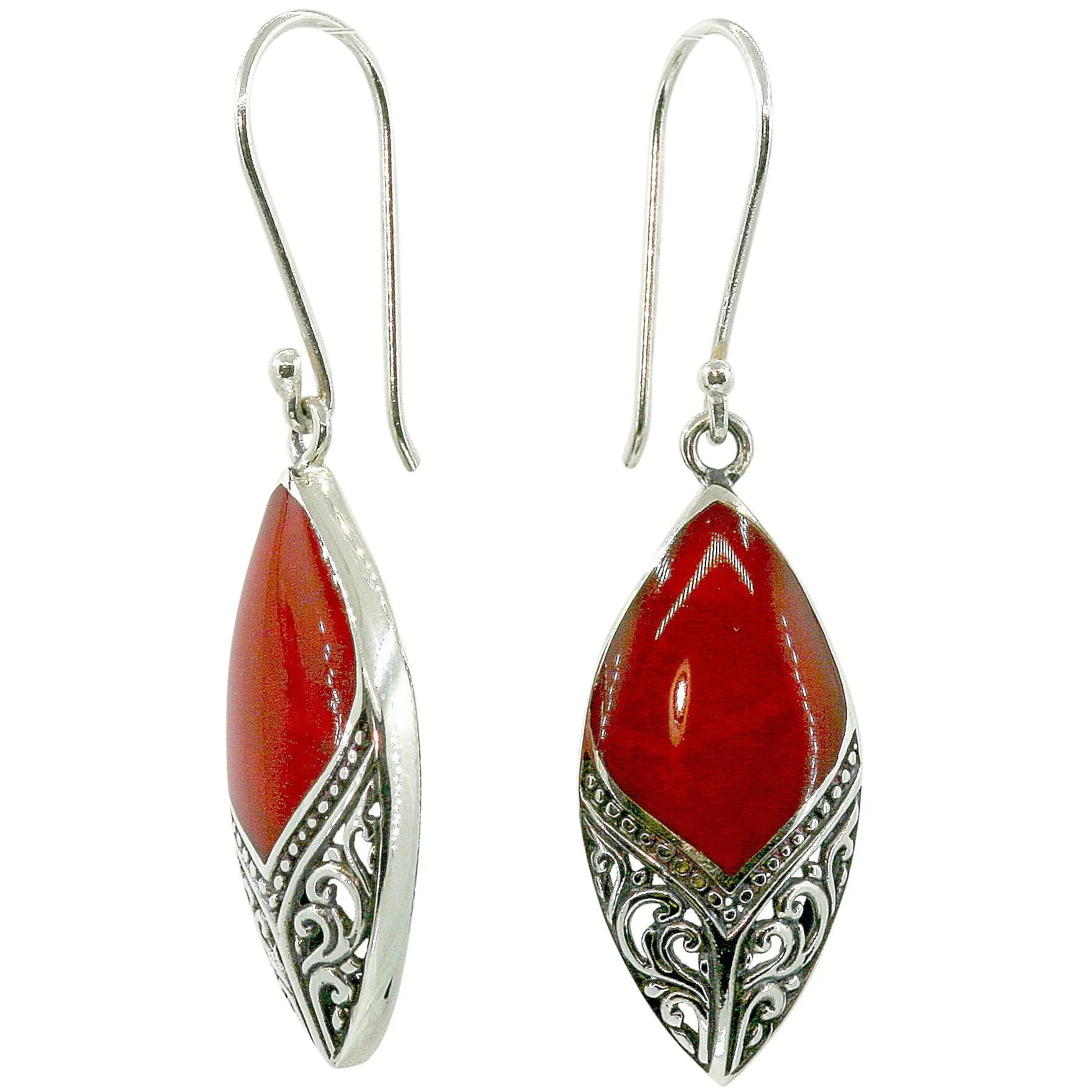 Arabesque Coral Earrings