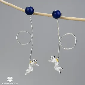 Astronaut Earrings