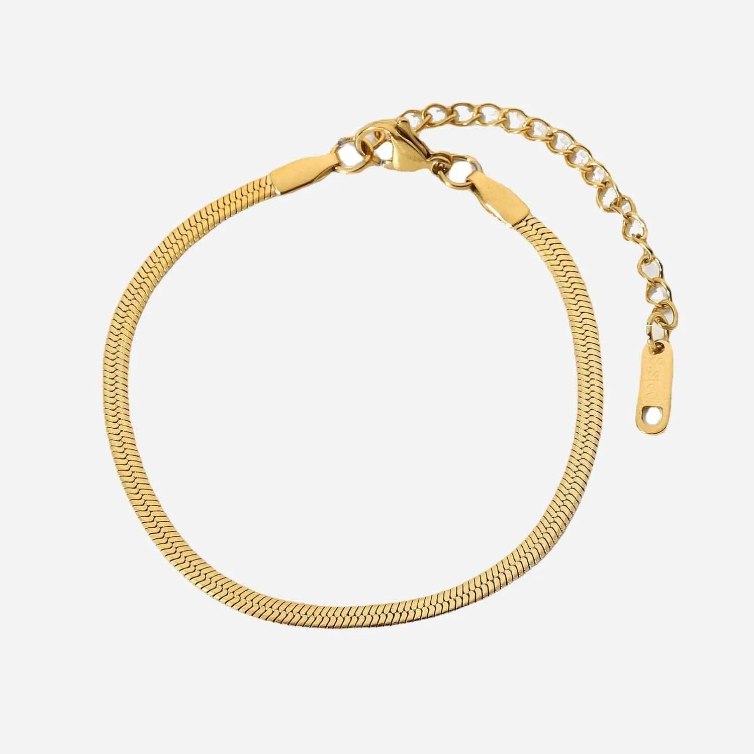 B12.18K Gold Blade Bracelet