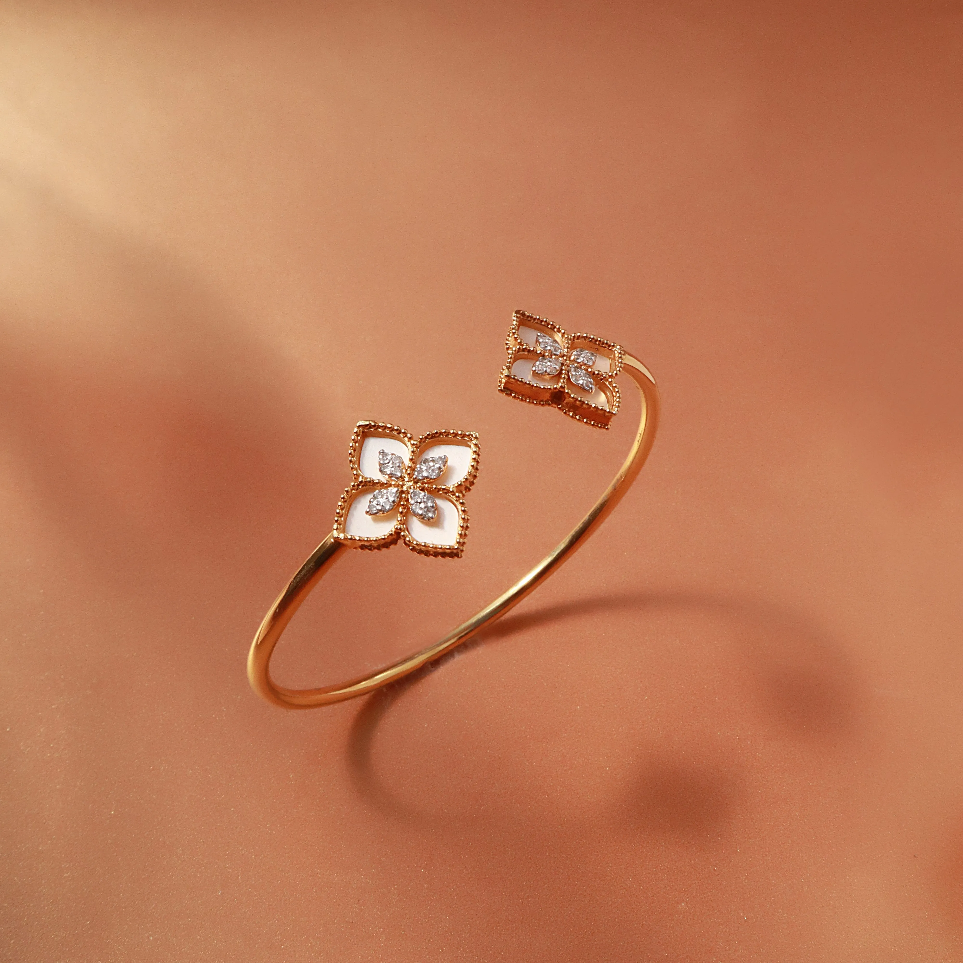 Bangle - Four-leaf clover