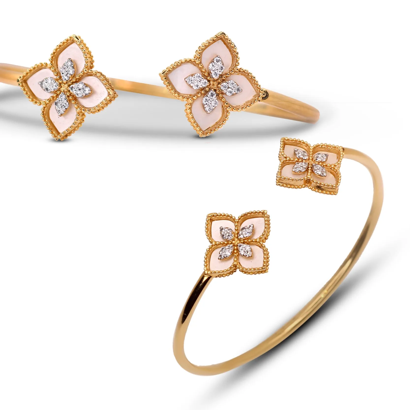 Bangle - Four-leaf clover