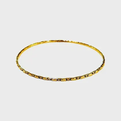 Batik Brass Bangle