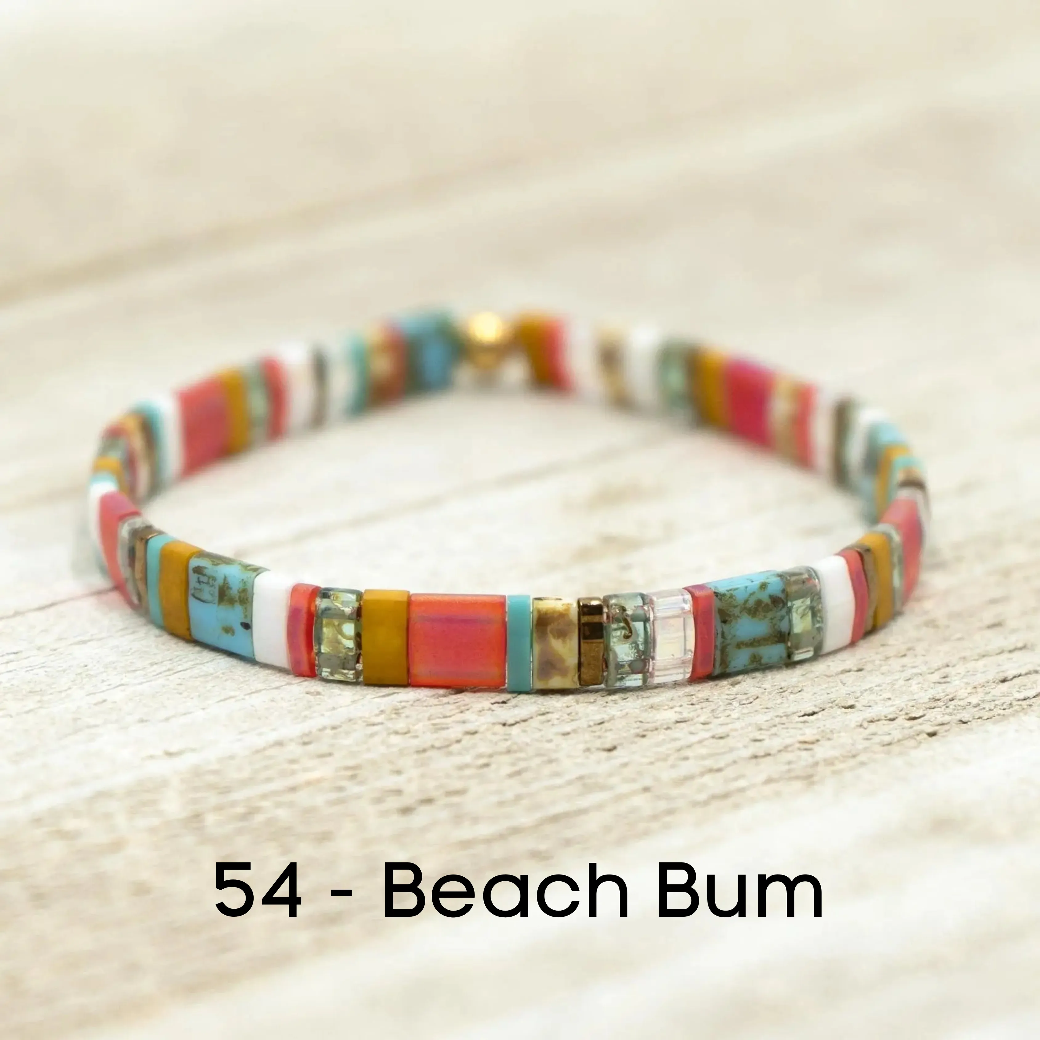 BEACH STYLE - Tila Bead Bracelets