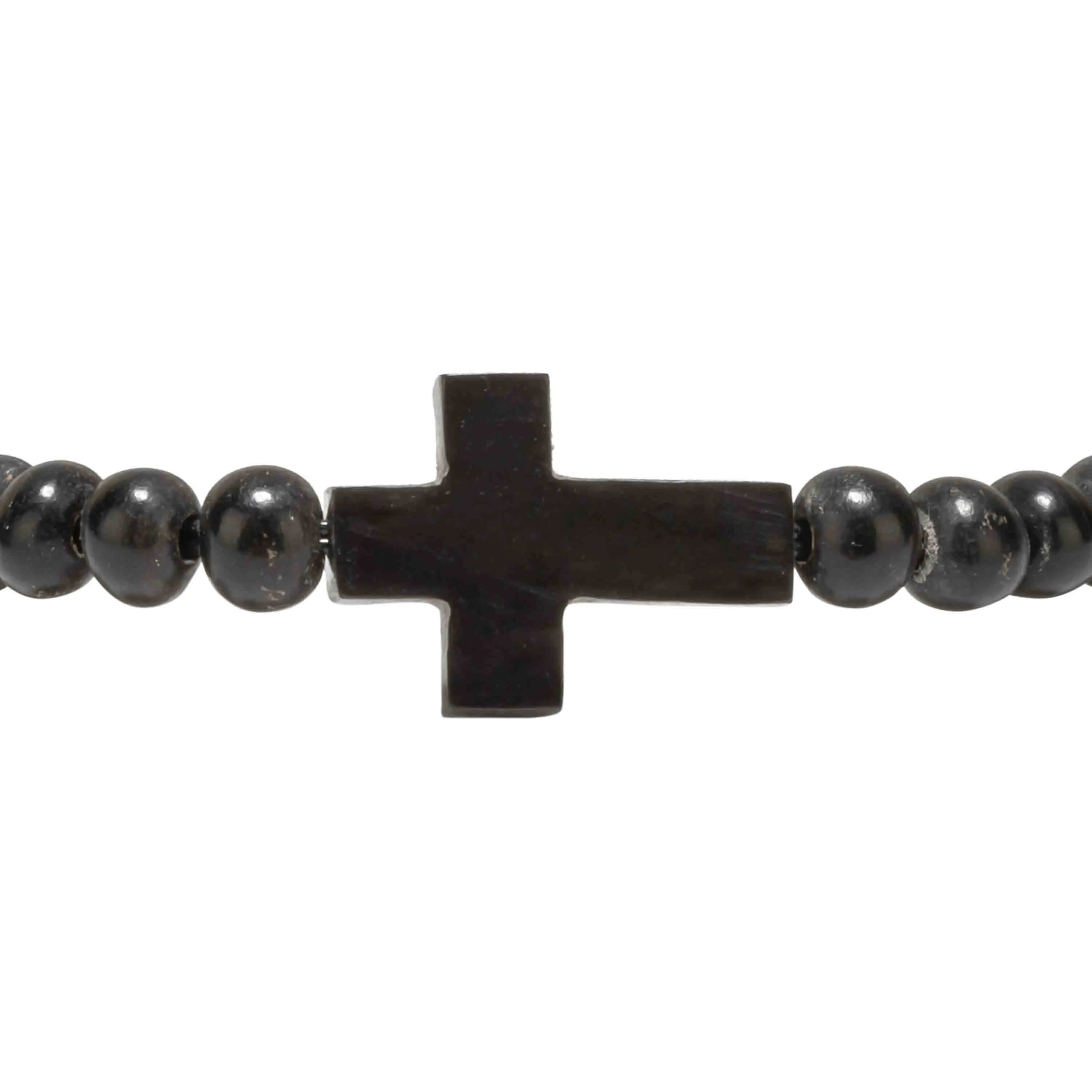 Beaded Cross Bracelet