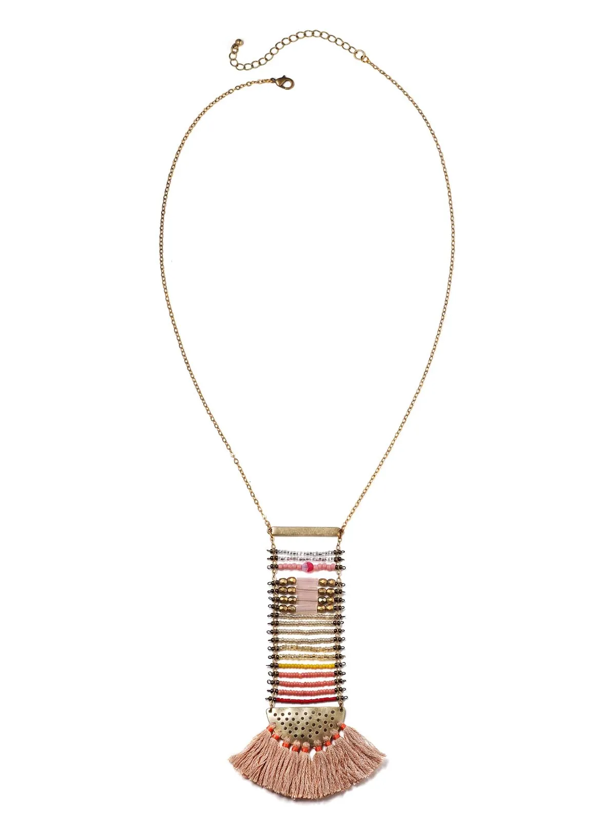 Beaded Ladder Necklace