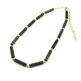 Black Glitterati Necklace