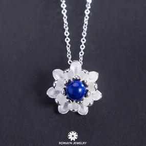 Blooming Lotus Flower Necklace