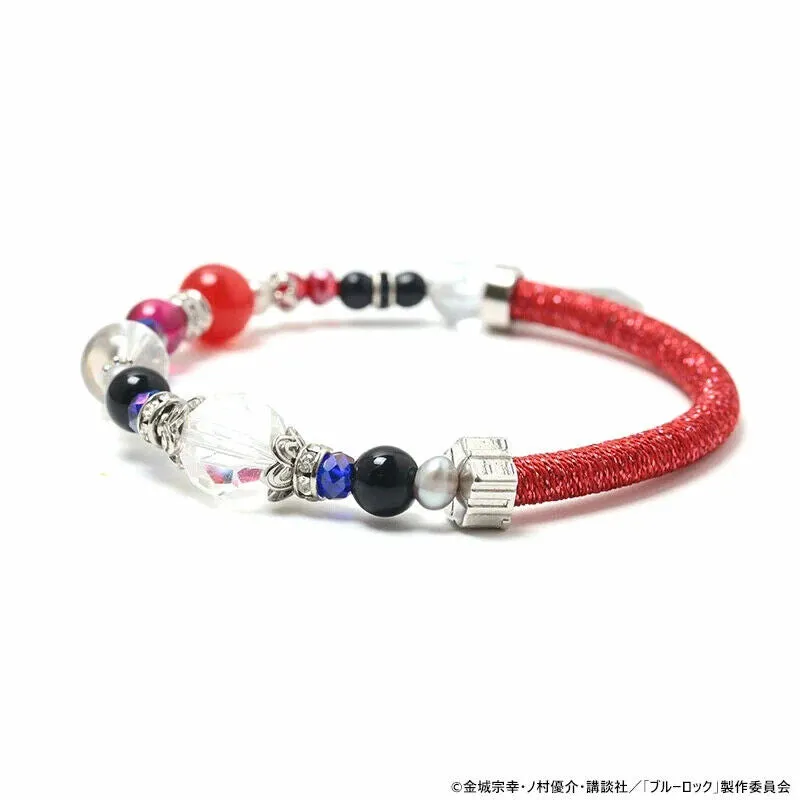 Blue Lock Hyoma Chigiri Wind Cord Bracelet Jewelry Japan Limited