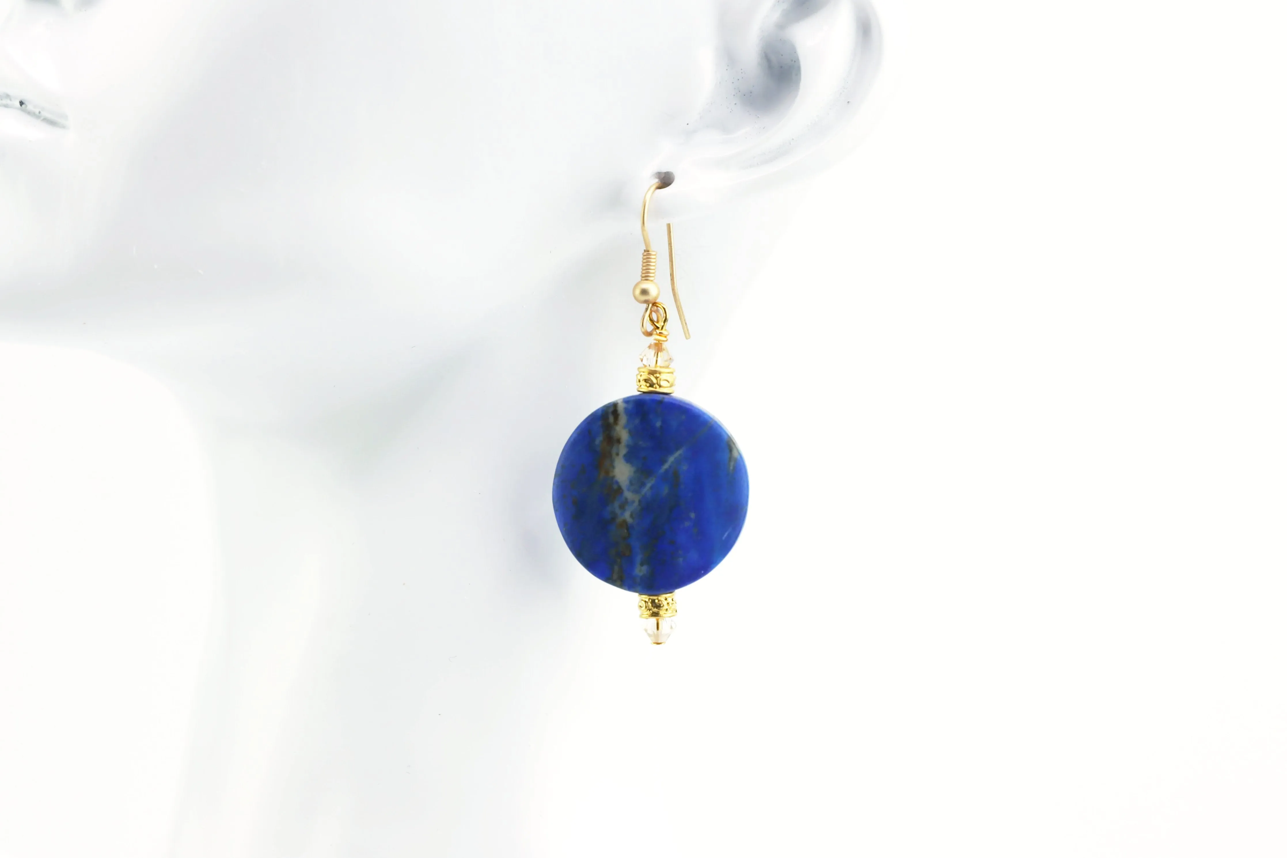 Blue Strings Earrings