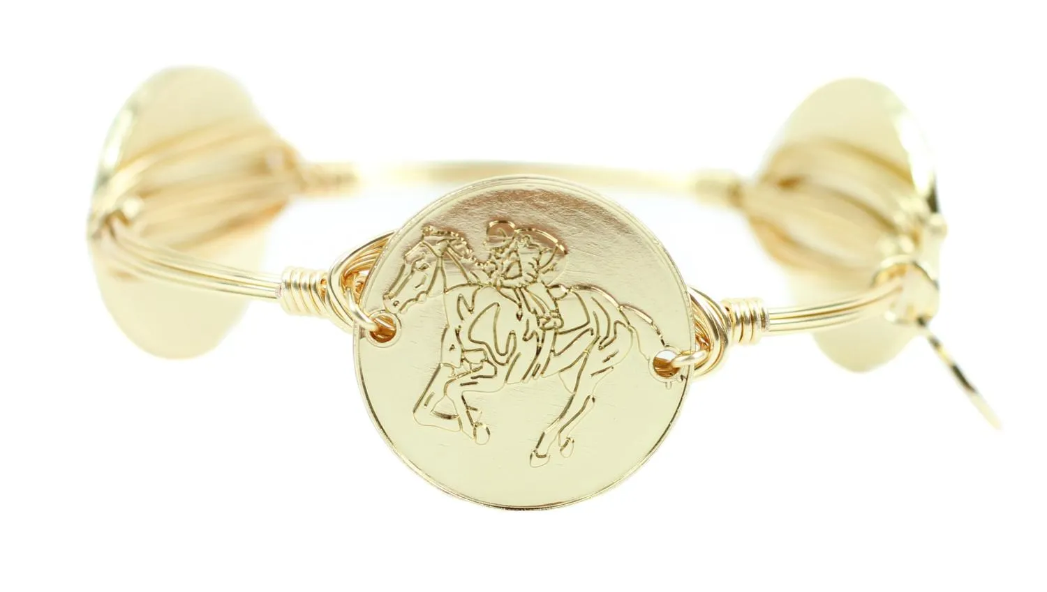 Bourbon & Boweties The Derby Horse Bangle Bracelet