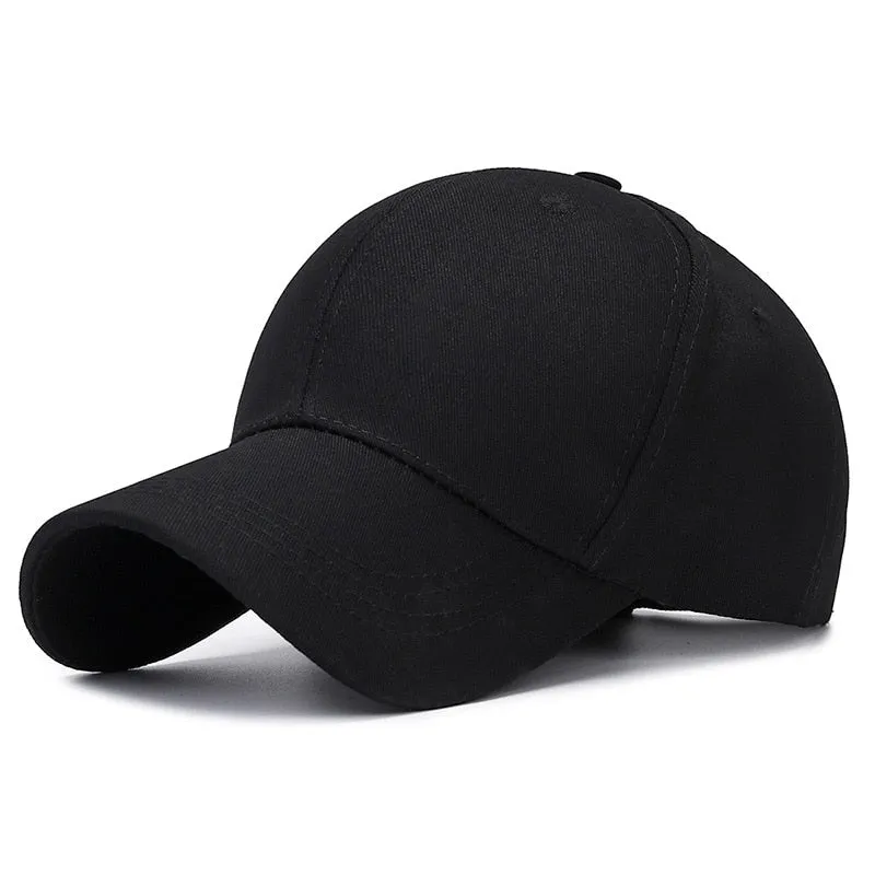 Brand Solid Casual Kpop Baseball Cap For Men Women't Dad Hat Cotton Classic Snapback Hip Hop Sun Caps Bone Trucker Cap