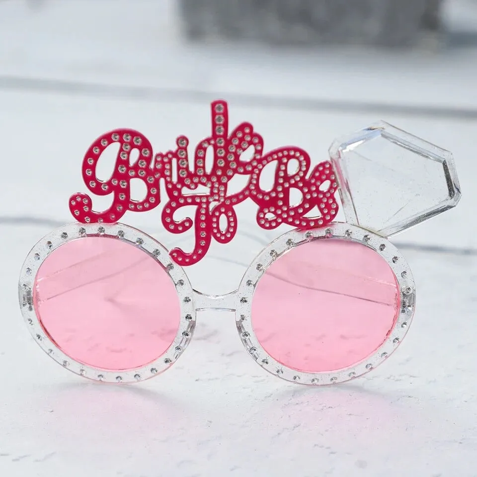 Bride to Be Bach Bachelorette Diamond Sunglasses