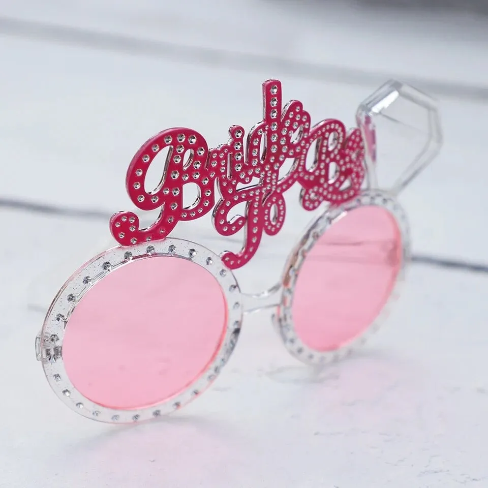 Bride to Be Bach Bachelorette Diamond Sunglasses