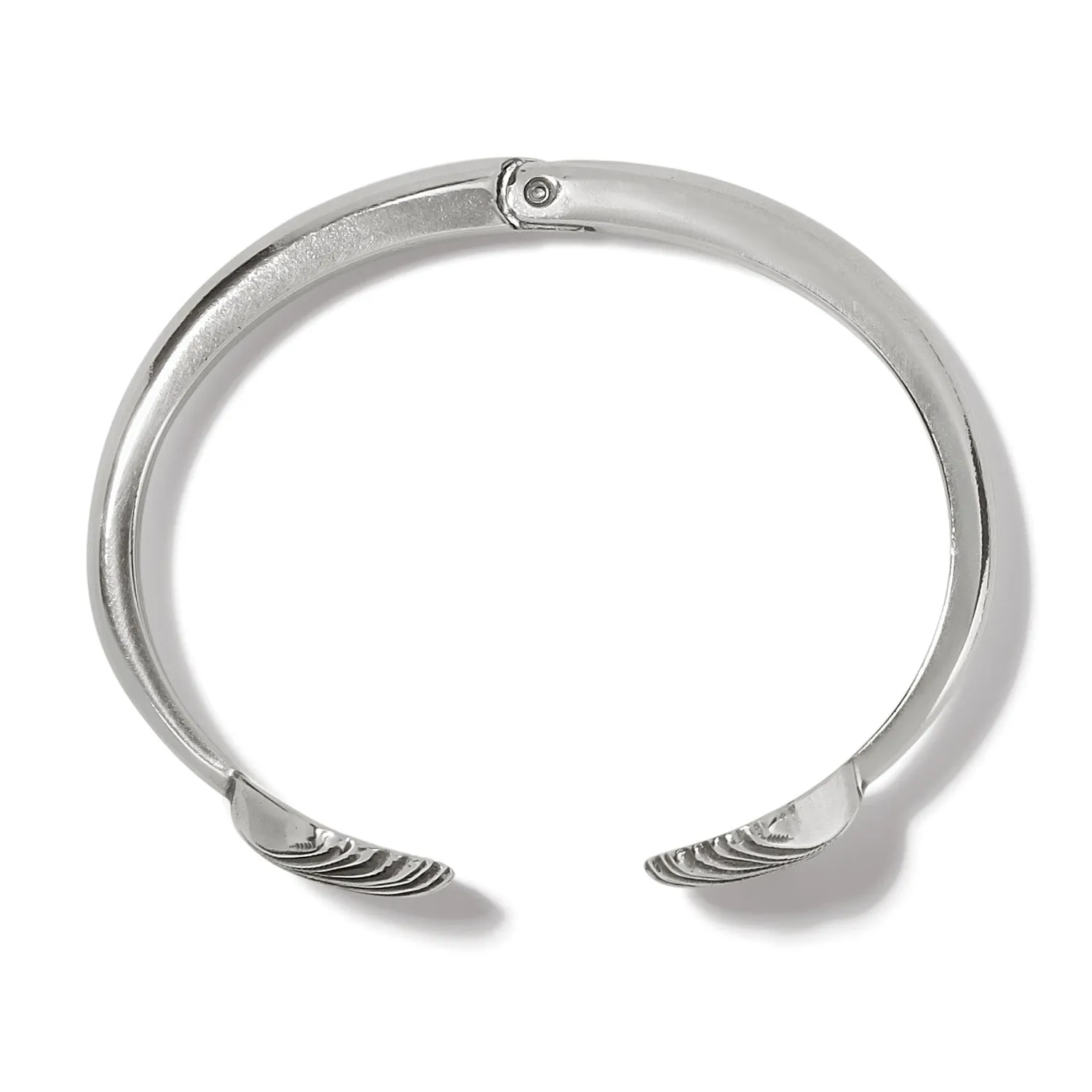 Brighton Silver Shells Hinged Bangle