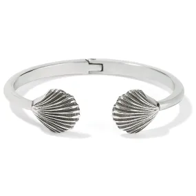 Brighton Silver Shells Hinged Bangle