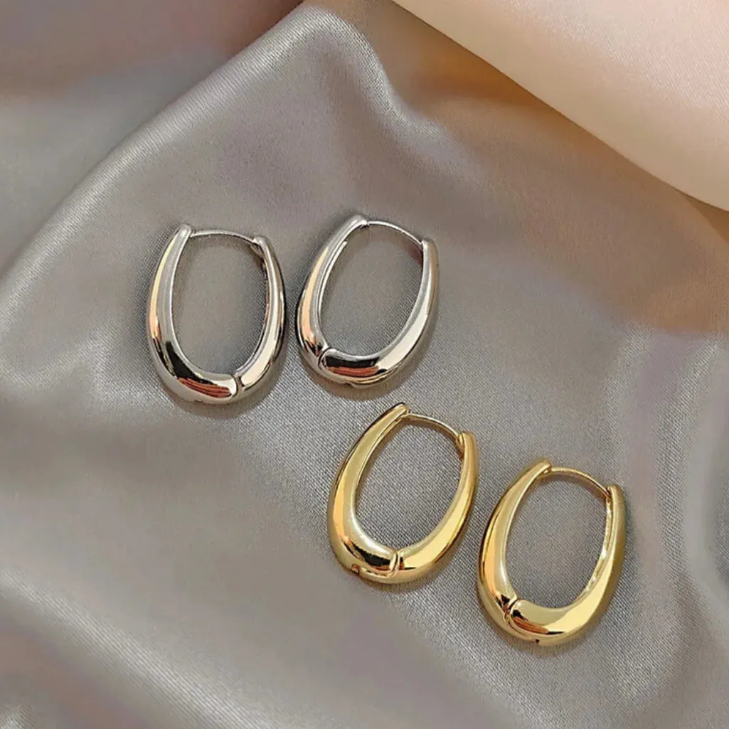 Brinco Rich Hoop Earrings