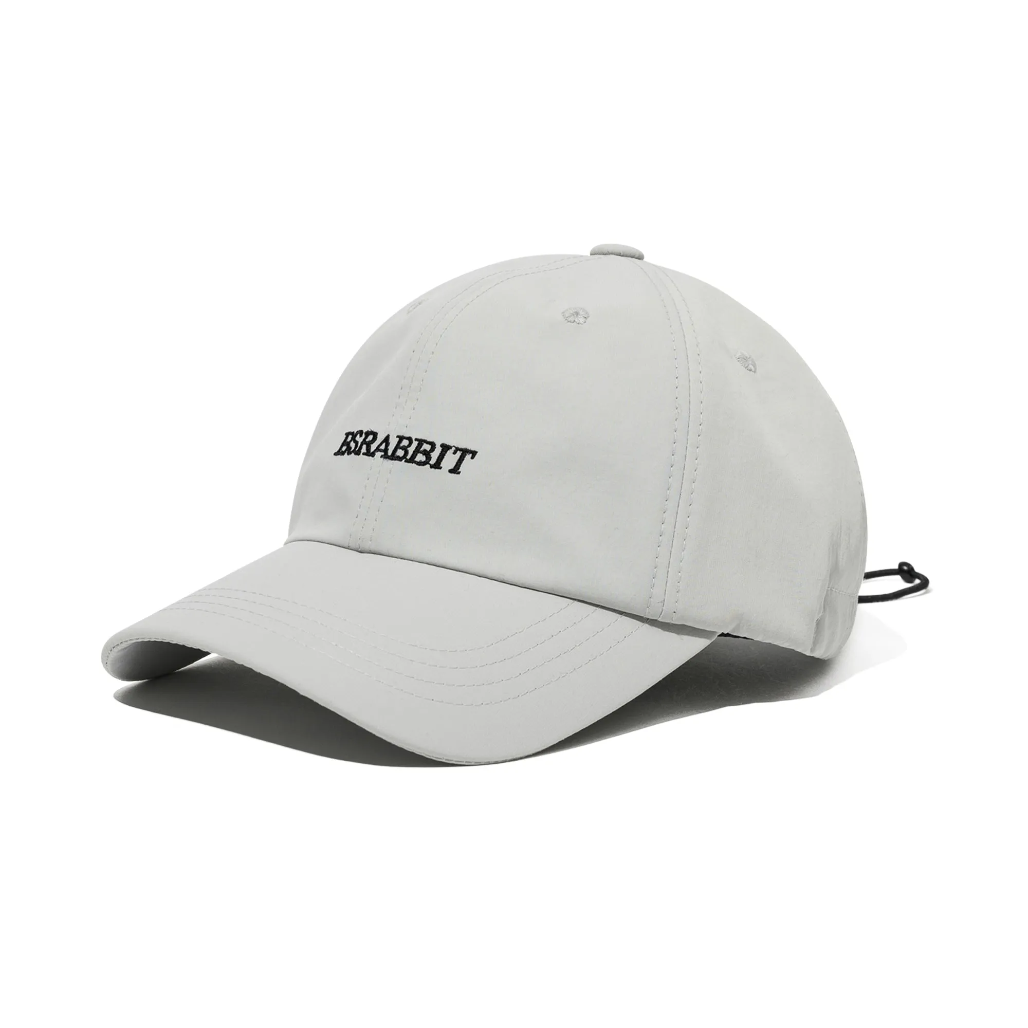 BSRABBIT LOGO STRING CAP GRAY