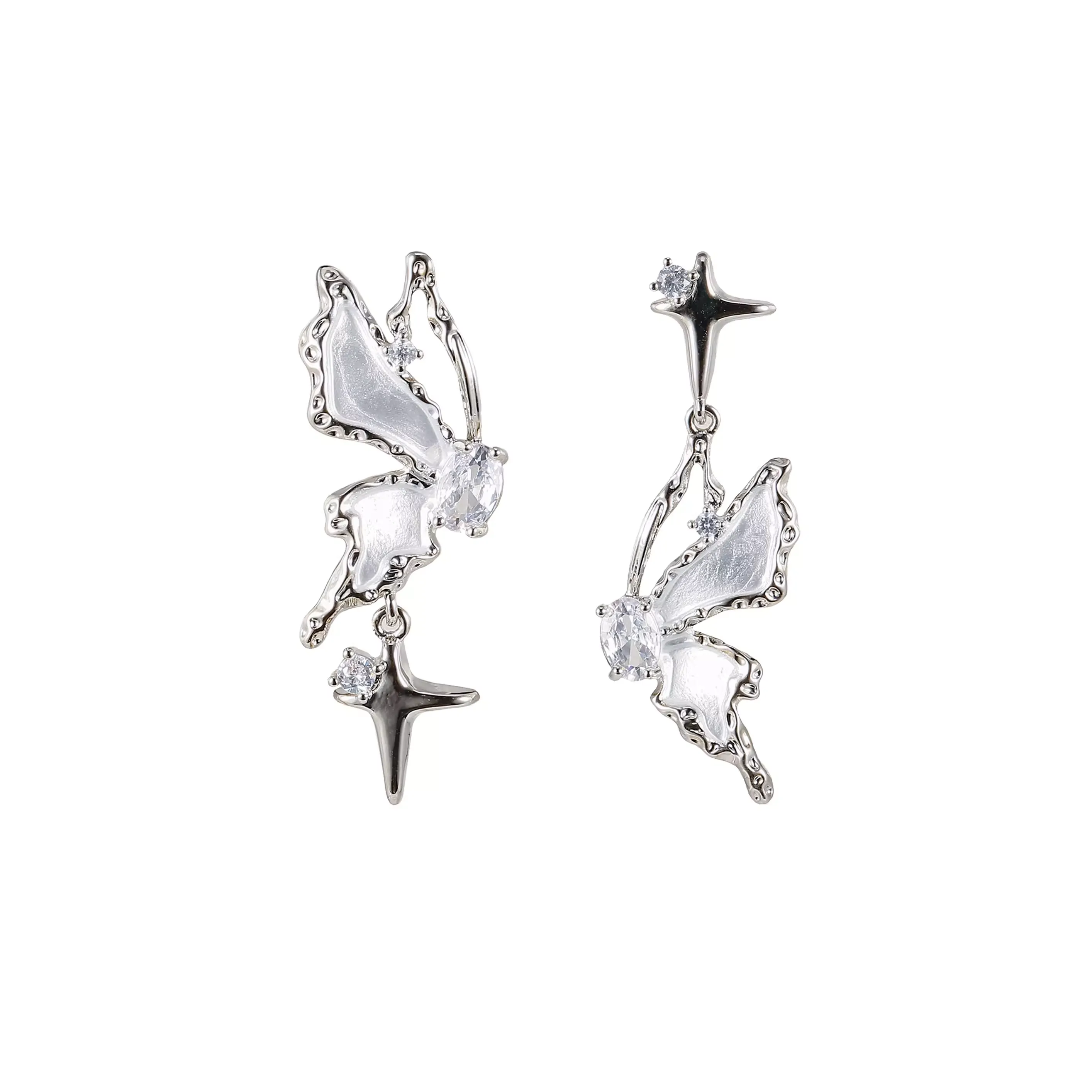 Butterfly Crystal Earrings