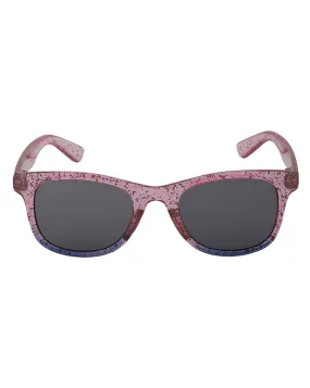 Carlton London Black Lens & Pink Square Sunglasses For Girl