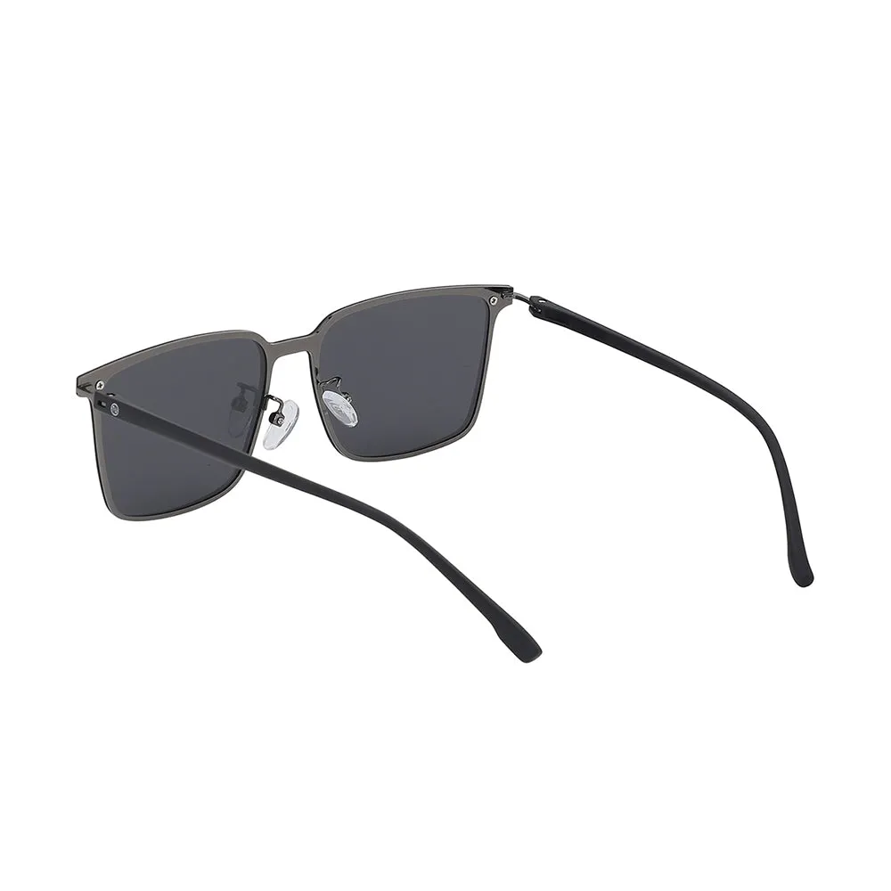 Carlton London Premium Black Toned Polarised And Uv Protected Lens Wayfarer Sunglasses For Men