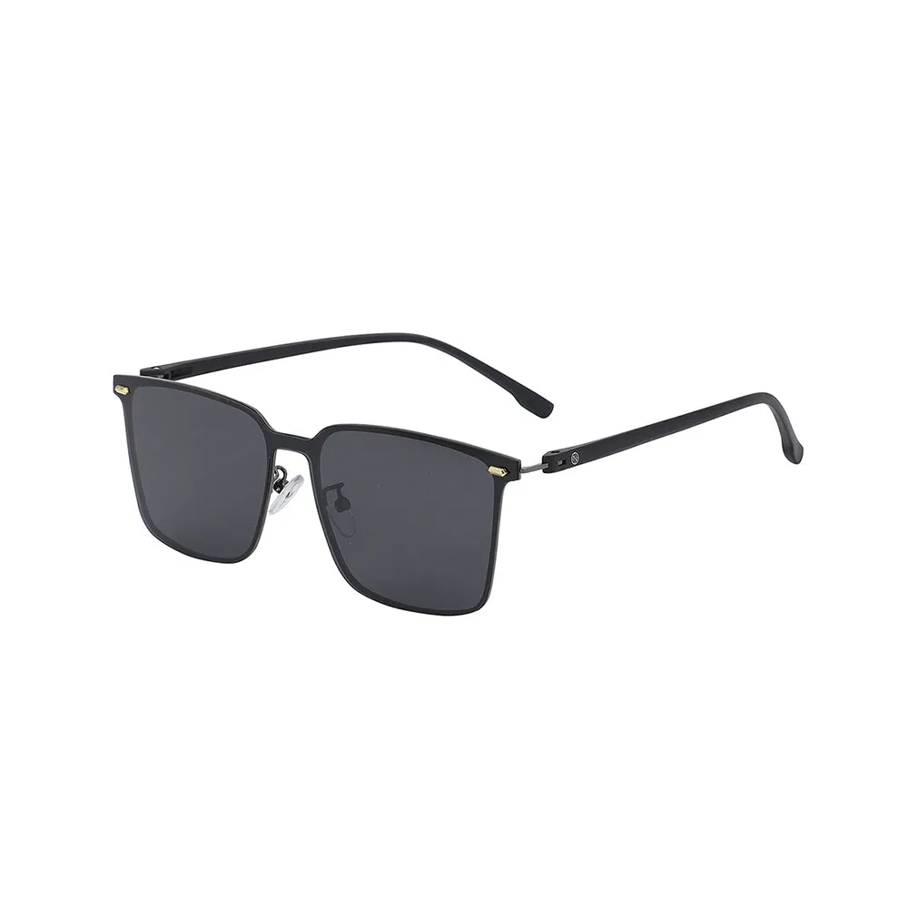 Carlton London Premium Black Toned Polarised And Uv Protected Lens Wayfarer Sunglasses For Men