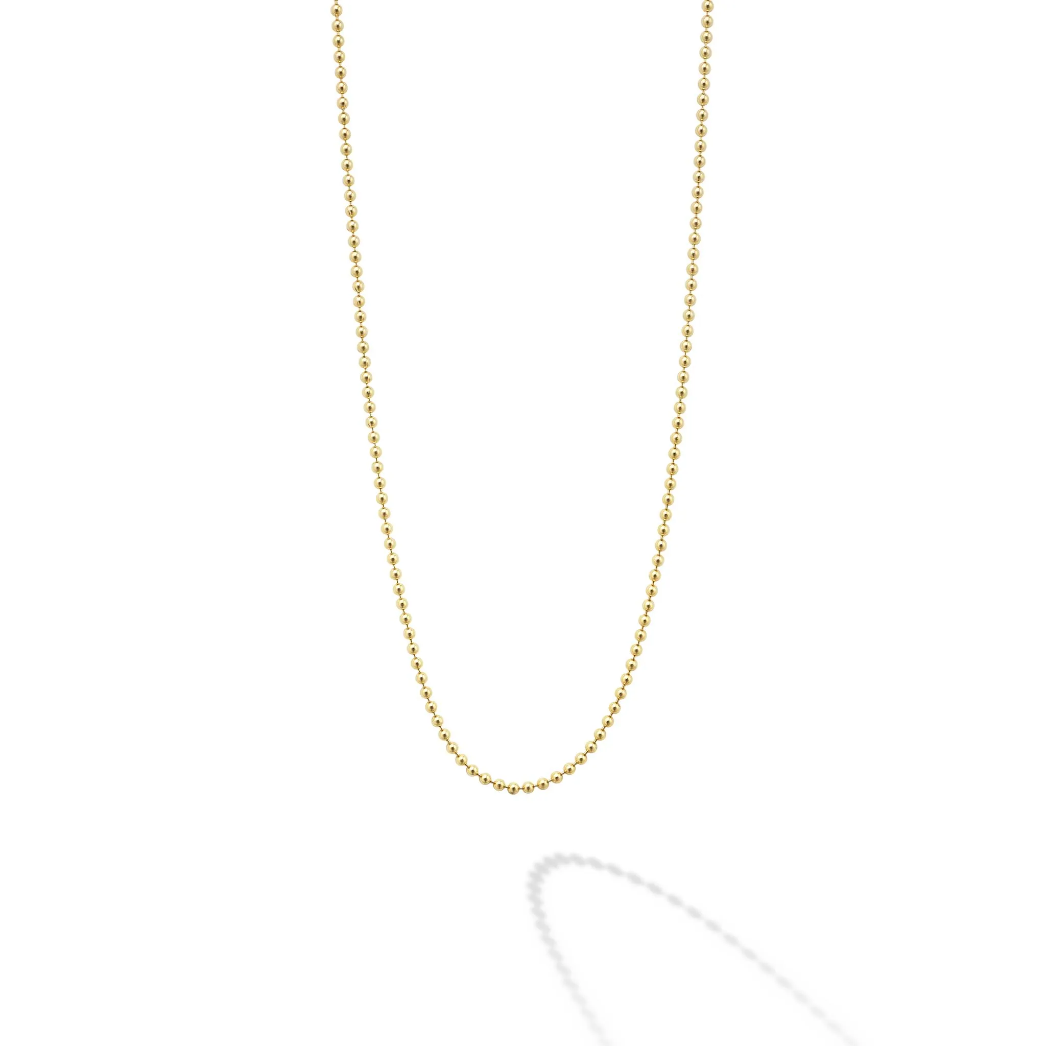 Caviar Gold Petite 18K Gold Beaded Necklace