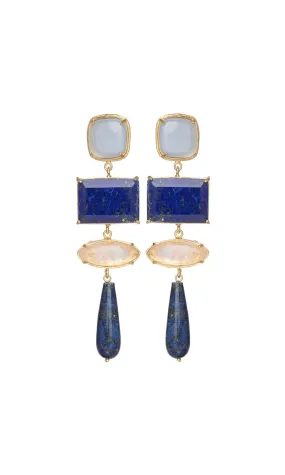 Christie Nicolaides Emiliana Earrings - Blue