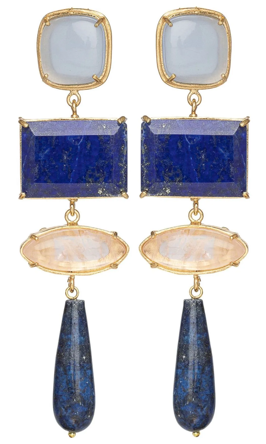 Christie Nicolaides Emiliana Earrings - Blue