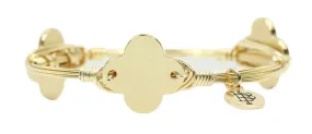 Clover Bangle Bracelet