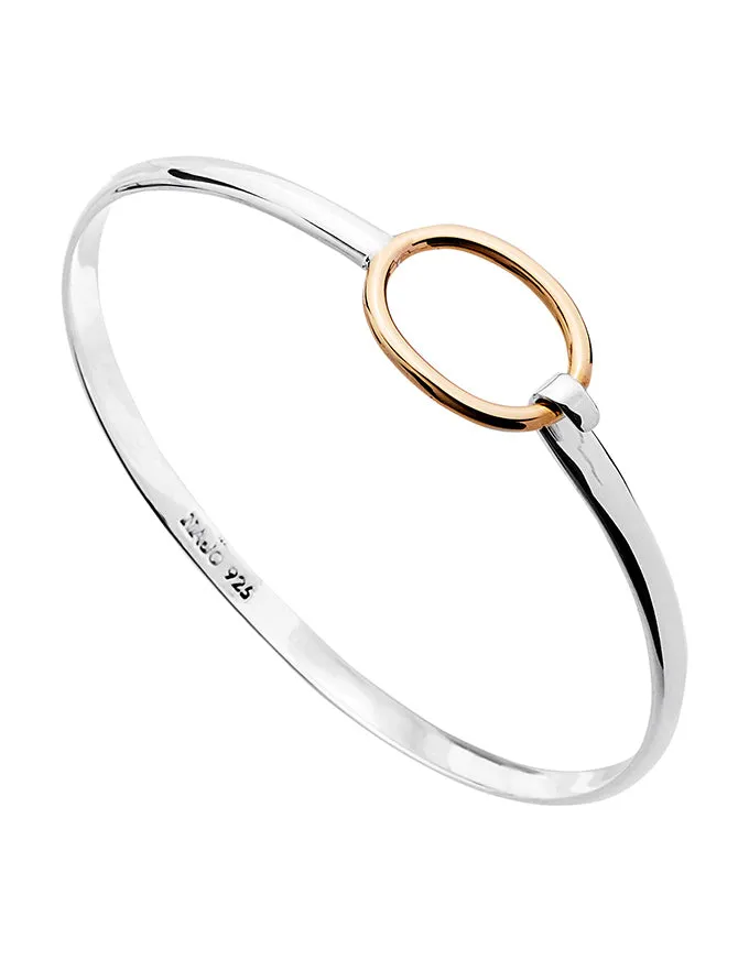 Conexiøn 2 Tone Tension Bangle