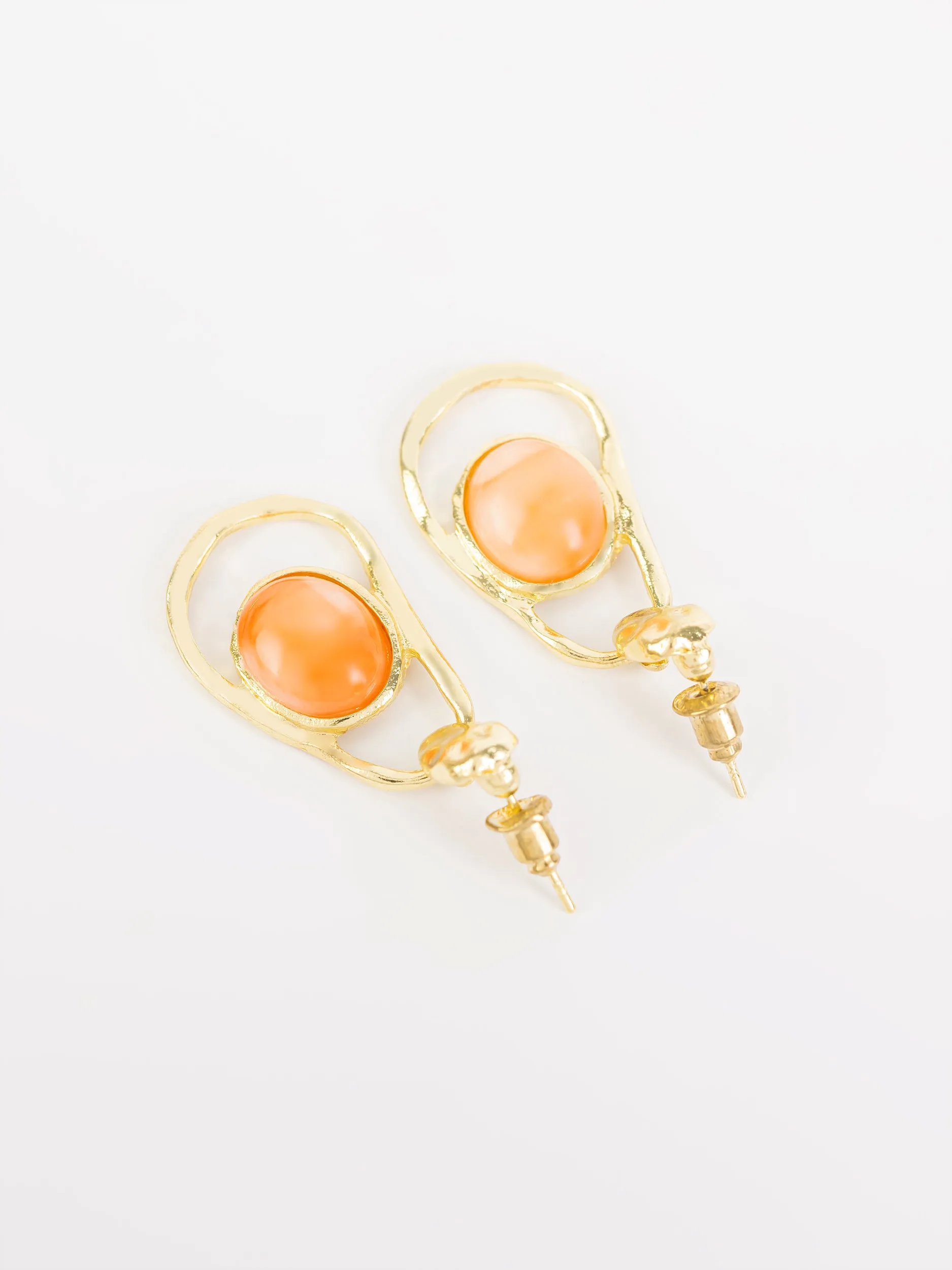 Coral Drop Earrings