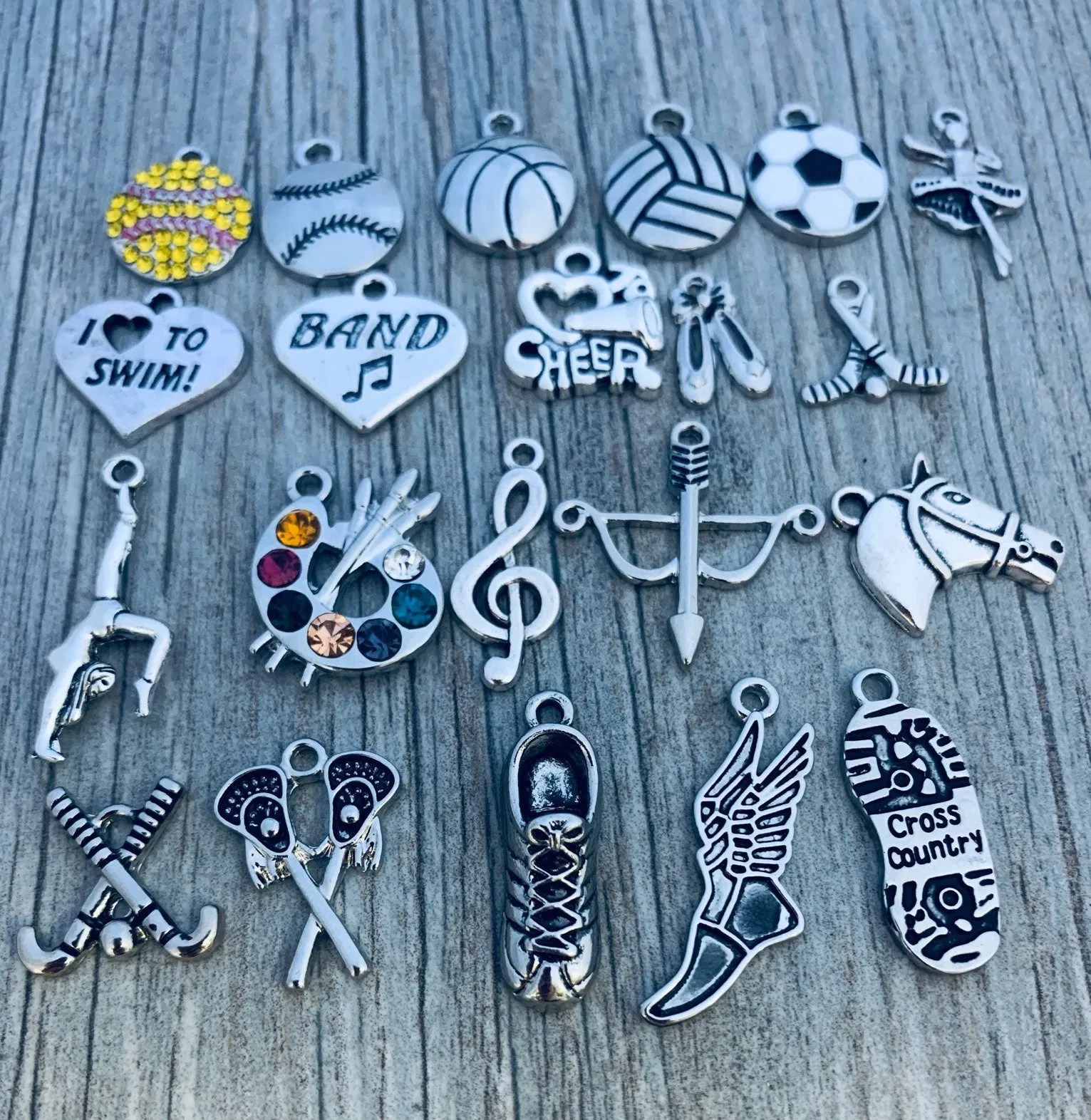 Custom Graduation Bracelet - Pick Charms