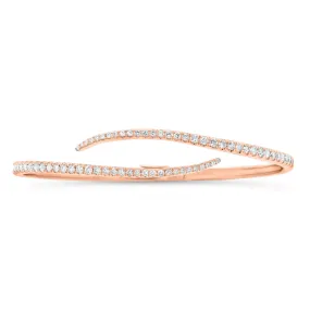 Diamond Slim Bypass Bracelet