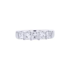 Diana Princess Cut Diamond Wedding Ring 2ct