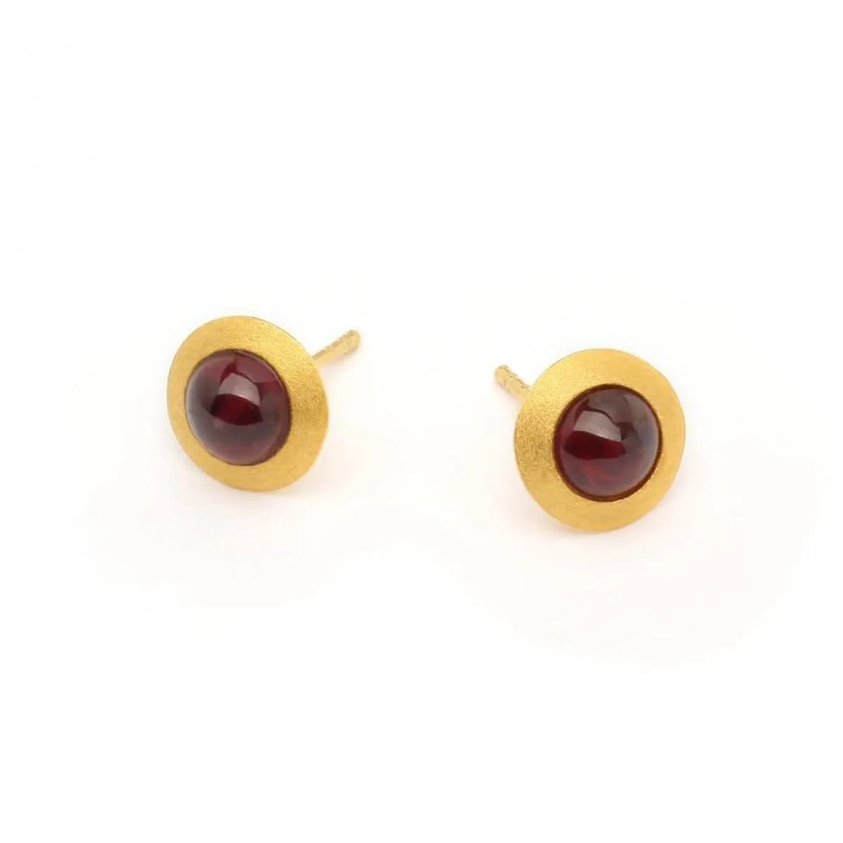 Disca Garnet Earrings - 19227776