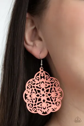 Earrings Mediterranean Eden - Orange E116